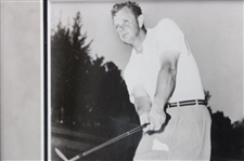 Walter Burkemo (1953) & Nick Price (1994) PGA Championship Cherry Wood Golf Displays