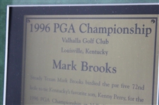 Henry Picard (1939) & Mark Brooks (1996) PGA Championship Cherry Wood Golf Displays