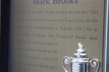 Henry Picard (1939) & Mark Brooks (1996) PGA Championship Cherry Wood Golf Displays