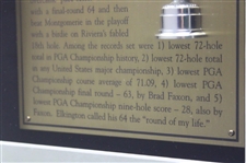 Doug Ford (1955) & Steve Elkington (1995) PGA Championship Cherry Wood Golf Displays