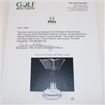 2006 Junior Ryder Cup Glass Trophy