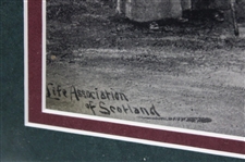 Michael Brown Life Assoc. of Scotland Crowd of Women on Green - Framed