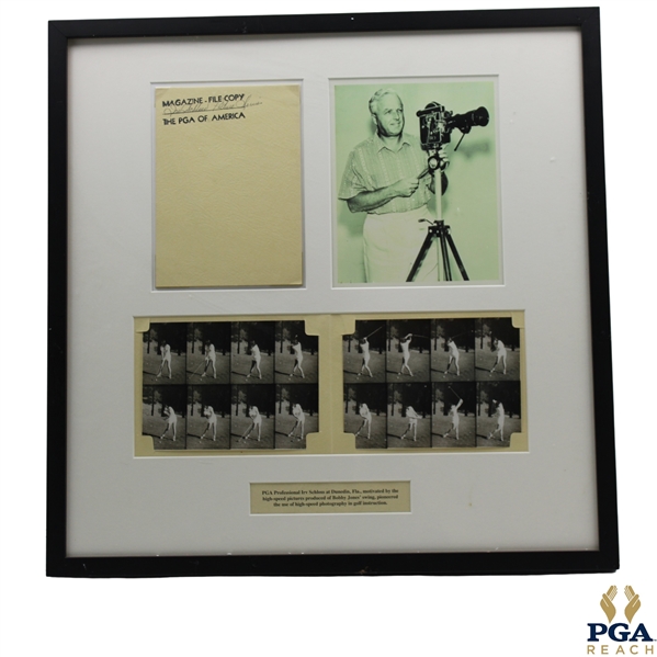 Irv Schloss Dunedin CC High Speed Golf Photography - Framed