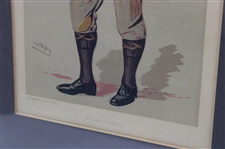 7/19/1890 Vanity Fair Horace Hutchinson Vincent Brooks Print