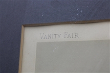 7/19/1890 Vanity Fair Horace Hutchinson Vincent Brooks Print