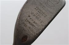 The New Mills Medium Lie Ray Model U S Design Patent 602515 Standard Golf Co F1280 Sunderland England Putter