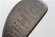The New Mills Medium Lie Ray Model U S Design Patent 602515 Standard Golf Co F1280 Sunderland England Putter