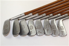 Rare RTJ Tom Stewart Irons w/Inspection Marks - 1 Iron-9 Iron (Missing 3 Iron)