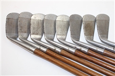 Rare RTJ Tom Stewart Irons w/Inspection Marks - 1 Iron-9 Iron (Missing 3 Iron)