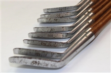 Rare RTJ Tom Stewart Irons w/Inspection Marks - 1 Iron-9 Iron (Missing 3 Iron)
