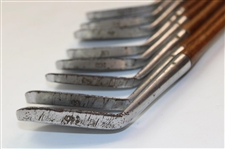 Rare RTJ Tom Stewart Irons w/Inspection Marks - 1 Iron-9 Iron (Missing 3 Iron)