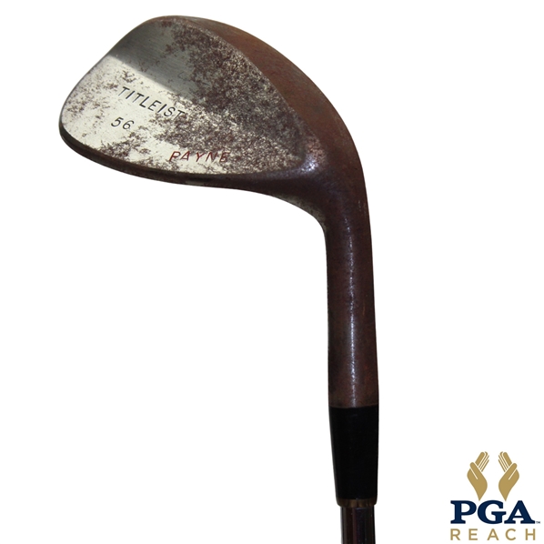 Payne Stewarts Personal Used Titleist PAYNE 56 Degree Wedge