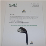 Payne Stewart's Personal Used Titleist 'PAYNE' 56 Degree Wedge