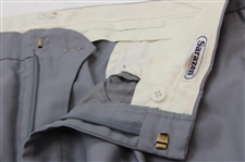 Gene Sarazen's Personal JUN Sarazen Brand Custom Polo Shirt & Charcoal Pants