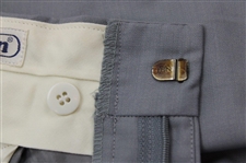 Gene Sarazen's Personal JUN Sarazen Brand Custom Polo Shirt & Charcoal Pants