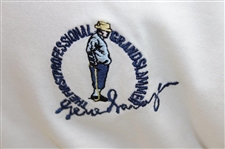 Gene Sarazen's Personal JUN Sarazen Brand Custom Polo Shirt & Charcoal Pants