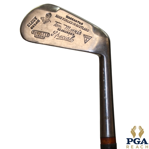 Tom Morris St. Andrews Rustless Iron Mashie 