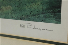 Limited Ed 183/5000 Number Nine By The Sea Bill Pendergrass Print - Framed