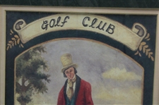 Golf Club Mid Print - Framed