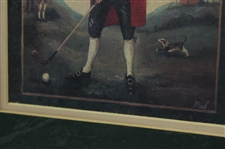 Golf Club Mid Print - Framed