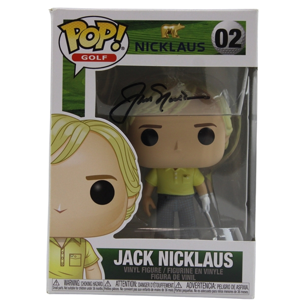 Jack Nicklaus Signed Pop! Golf Funko Pop #02 in Original Unopened Box JSA ALOA