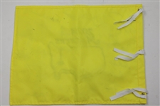 Tiger Woods, Scheffler & Twenty (20) Masters Champs Signed Dinner Flag JSA ALOA