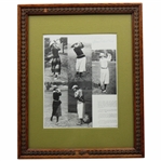 Glenna Collett Vare Signed Magazine Page  - Framed