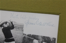 Glenna Collett Vare Signed Magazine Page  - Framed