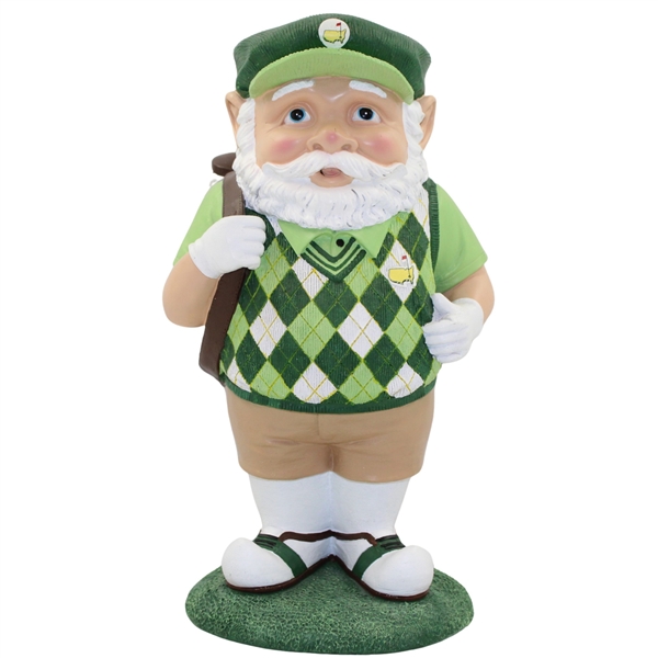 2016 Masters Tournament Ltd Ed Golfer Gnome w/Argyle Sweater - Rare