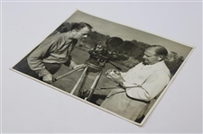 Grantland Rice & Joe Kirkwood Filming Movie Shorts Original Photo