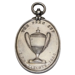 1889 Royal Blackheath Golf Club The Penn Cup Sterling Silver Medal Won by E. F. Stylecote 