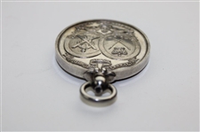 1889 Royal Blackheath Golf Club The Penn Cup Sterling Silver Medal Won by E. F. Stylecote 