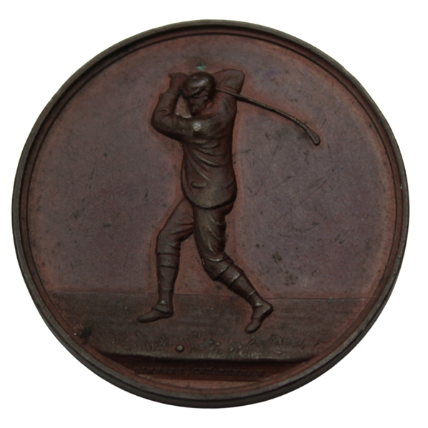 1893 Cheltenham Golf Club Medal Won by W. S. Macgowan