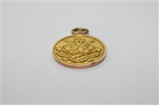 1903 Yorkshire Union Of Golf Clubs 15k Gold Medal Awarded to E. M. Steel