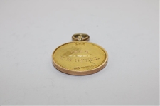 1903 Yorkshire Union Of Golf Clubs 15k Gold Medal Awarded to E. M. Steel
