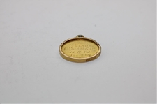 1899 H.G.C. 1st Class 15k Gold Medal Won by G. Harrison 90-11 79 - December