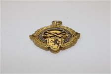 1914 Scottish Professional Golfers Union Championship 9k Gold Medal Won by D. P. Watt