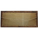 c.1909 'Bunkered' Original Chromolithograph by John Hassall - Framed
