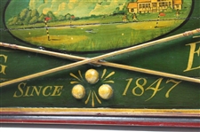 Mcmullen & Perth Finest Golfing Equipment Since 1847 Wooden Sign