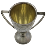 1910 Ardsley Club Golf Class A Handicap Sterling Silver Trophy Won by Elias M. Johnson 