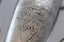 1905 Lake Geneva Country Club Woman's Invitational Golf Tournament Sterling Silver Trophy