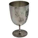 C.B. Macdonald Presented 1918 National Golf Links War Fund Tiffany Sterling Silver Trophy Cup 