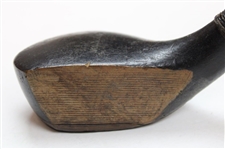 Spalding Morristown Spliceneck Brassie w/Shaft Markings