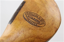 A.G. Spalding & Bros. Makers H. Vardon Brassie w/Harry Vardon Shaft Stamp