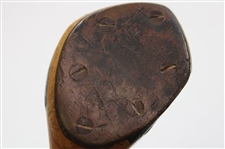 A.G. Spalding & Bros. Makers H. Vardon Brassie w/Harry Vardon Shaft Stamp
