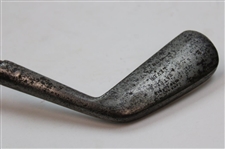 A. Patrick Leven Warranted Hand Forged Mashie w/Shaft Stamp