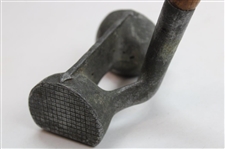 Early 1900's The Arrow Putter Dual Mallet-Style Pat. Apl. For