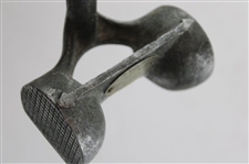 Early 1900's The Arrow Putter Dual Mallet-Style Pat. Apl. For
