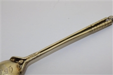 1889 Edinburgh Sterling Silver Two Golf Clubs with Balls Spoon