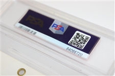 Tiger Woods Signed 2007 AT&T National Gallery Ticket - Inaugural Tournament PSA/DNA Authentic Auto 9